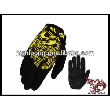 new style man bike gloves with design